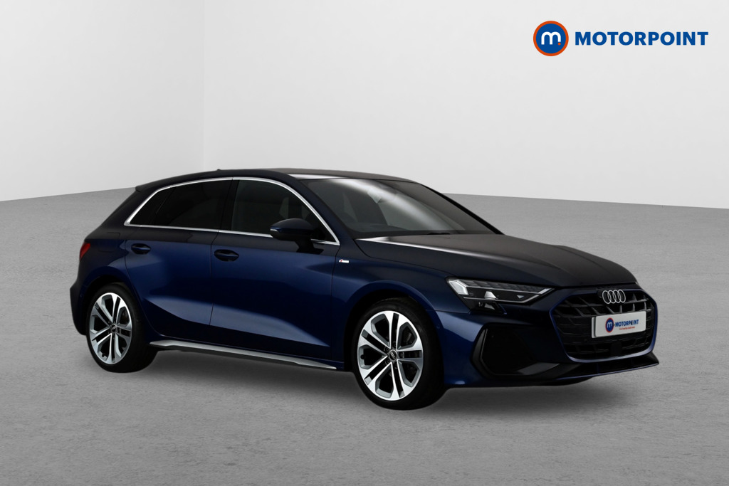 Audi A3 S Line Automatic Petrol Hatchback - Stock Number (1655769) - Drivers side front corner
