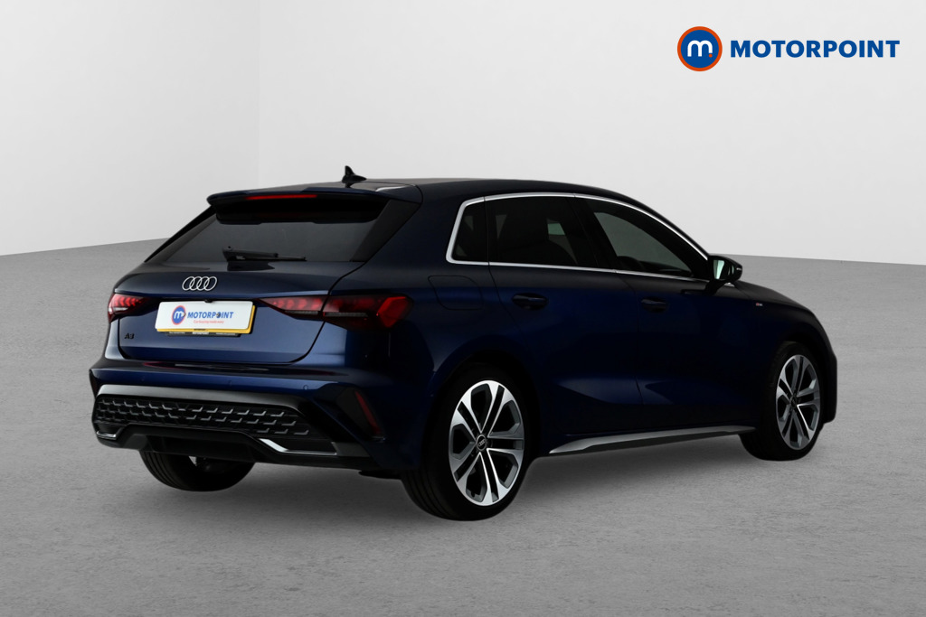 Audi A3 S Line Automatic Petrol Hatchback - Stock Number (1655769) - Drivers side rear corner