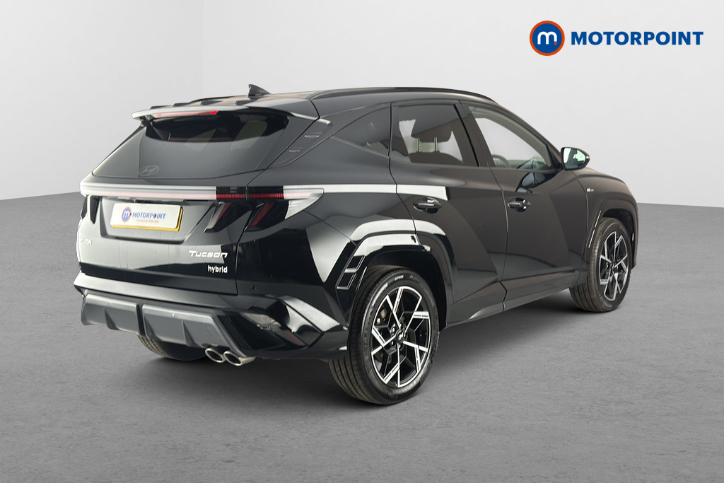 Hyundai Tucson N Line Automatic Petrol-Electric Hybrid SUV - Stock Number (1655797) - Passenger side rear corner