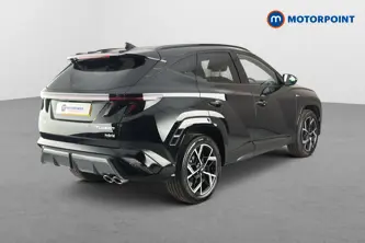Hyundai Tucson N Line Automatic Petrol-Electric Hybrid SUV - Stock Number (1655797) - Passenger side rear corner