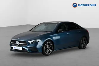 Mercedes-Benz A Class Amg Line Premium Plus Edition Automatic Petrol Saloon - Stock Number (1645145) - Passenger side front corner