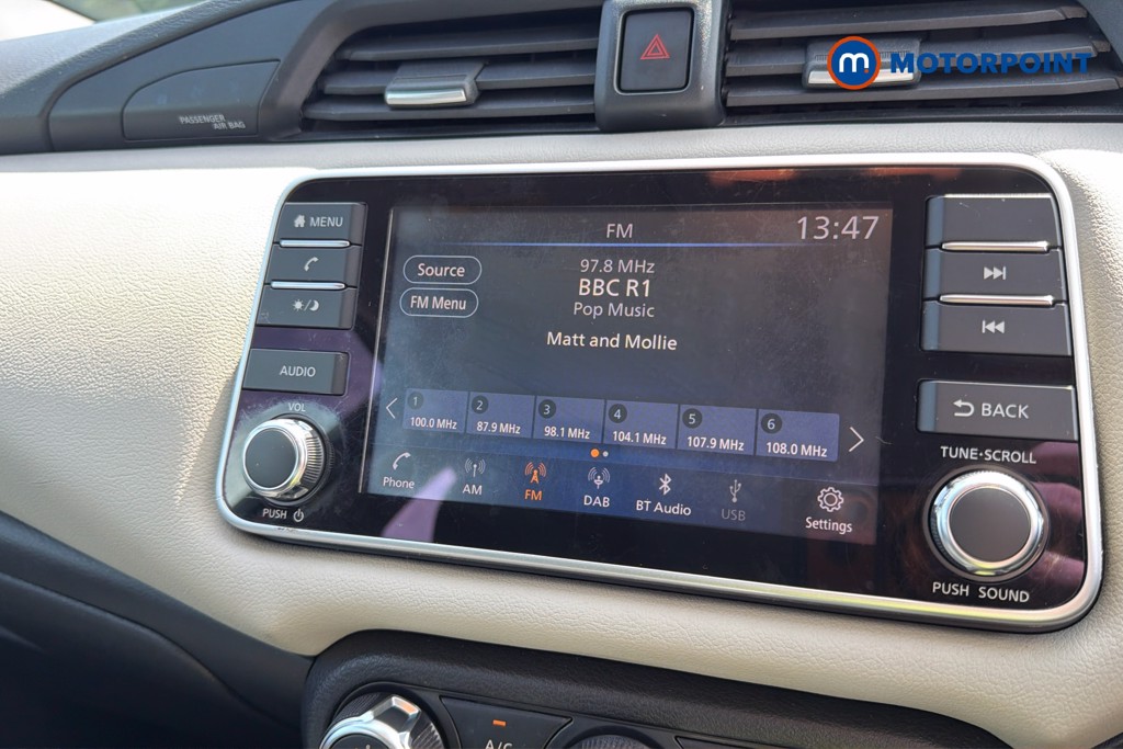Nissan Micra Acenta Automatic Petrol Hatchback - Stock Number (1649007) - 9th supplementary image