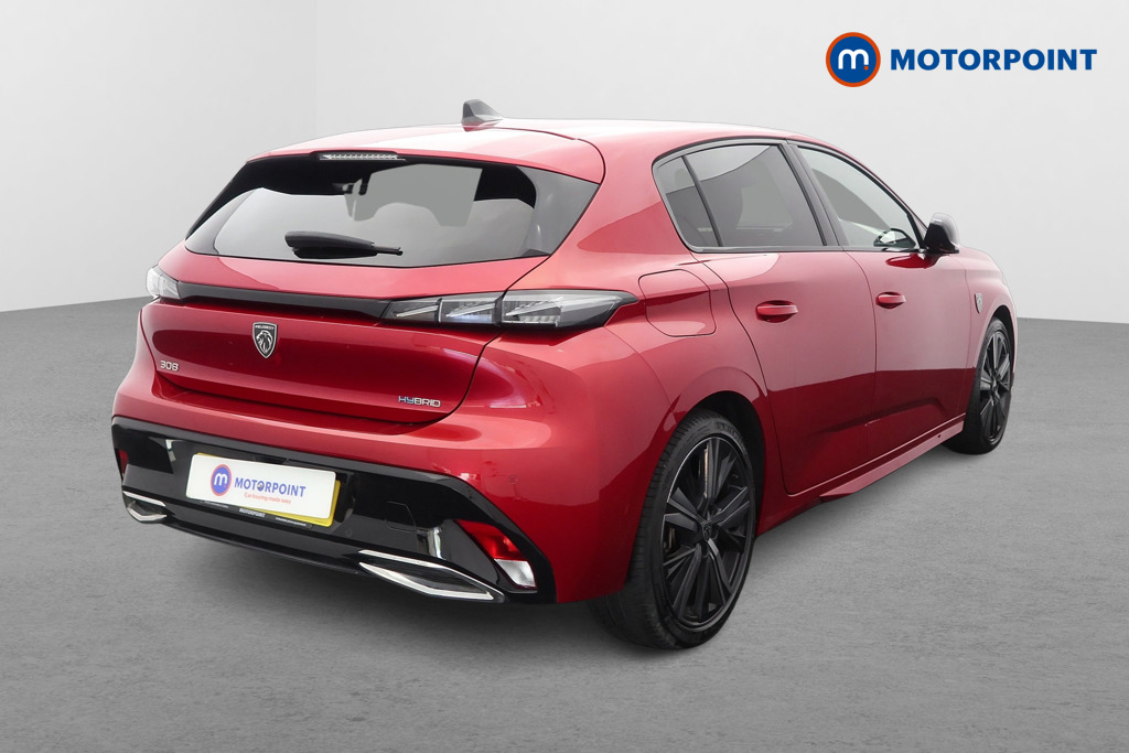 Peugeot 308 Gt Premium Automatic Petrol Plug-In Hybrid Hatchback - Stock Number (1650387) - Drivers side rear corner