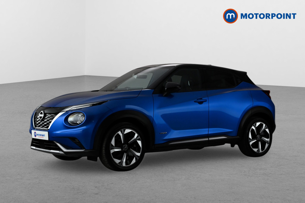 Nissan Juke Tekna-Plus Automatic Petrol-Electric Hybrid SUV - Stock Number (1651902) - Passenger side front corner