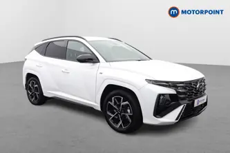 Hyundai Tucson N Line Automatic Petrol-Electric Hybrid SUV - Stock Number (1655980) - Drivers side front corner