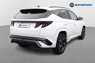 Hyundai Tucson N Line Automatic Petrol-Electric Hybrid SUV - Stock Number (1655980) - Drivers side rear corner