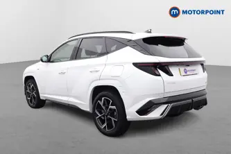 Hyundai Tucson N Line Automatic Petrol-Electric Hybrid SUV - Stock Number (1655980) - Passenger side rear corner