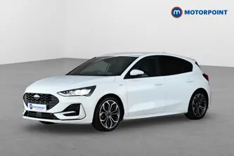 Ford Focus St-Line X Automatic Petrol Hatchback - Stock Number (1646401) - Passenger side front corner