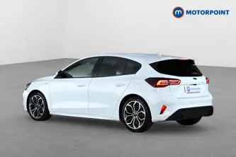 Ford Focus St-Line X Automatic Petrol Hatchback - Stock Number (1646401) - Passenger side rear corner