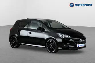 Vauxhall Corsa Sri Vx-Line Nav Black Manual Petrol Hatchback - Stock Number (1648968) - Drivers side front corner