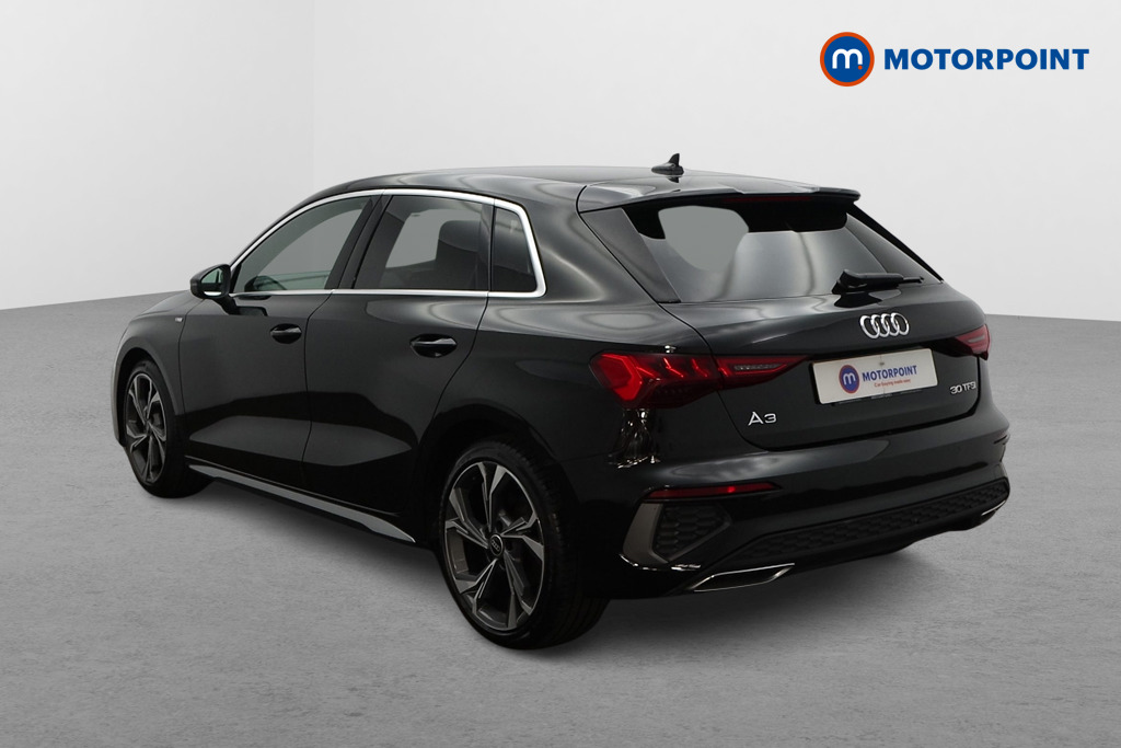 Audi A3 S Line Automatic Petrol Hatchback - Stock Number (1653332) - Passenger side rear corner