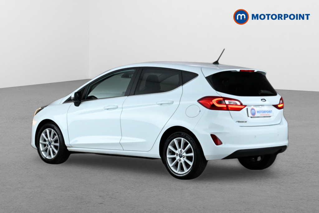 Ford Fiesta Titanium Manual Petrol Hatchback - Stock Number (1654470) - Passenger side rear corner