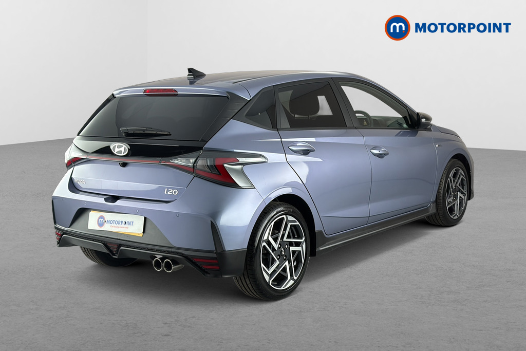Hyundai I20 N Line S Manual Petrol Hatchback - Stock Number (1655265) - Passenger side rear corner