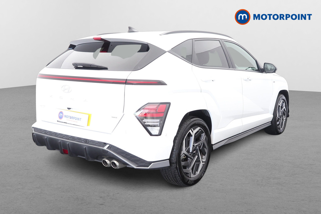 Hyundai Kona N Line S Automatic Petrol-Electric Hybrid SUV - Stock Number (1655273) - Drivers side rear corner