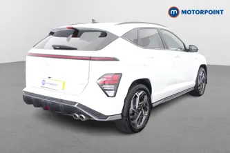 Hyundai Kona N Line S Automatic Petrol-Electric Hybrid SUV - Stock Number (1655273) - Drivers side rear corner