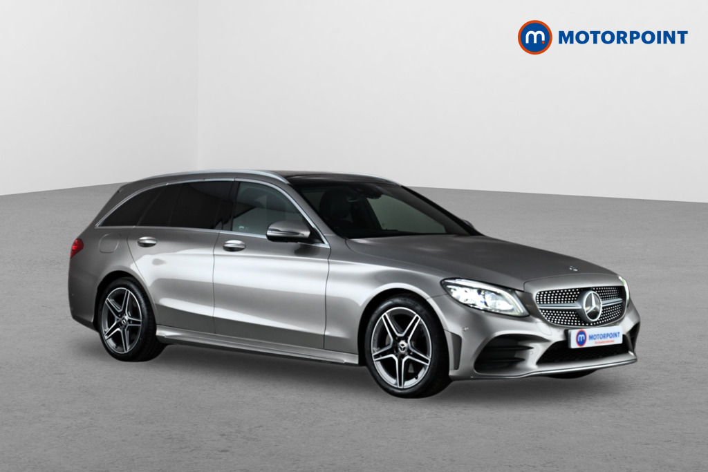 Mercedes-Benz C Class Amg Line Automatic Petrol Estate - Stock Number (1655300) - Drivers side front corner