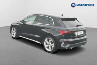 Audi A3 S Line Automatic Petrol Hatchback - Stock Number (1642242) - Drivers side rear corner