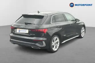 Audi A3 S Line Automatic Petrol Hatchback - Stock Number (1642242) - Passenger side rear corner