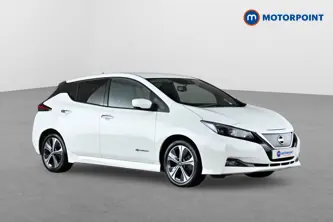 Nissan Leaf N-Connecta Automatic Electric Hatchback - Stock Number (1651657) - Drivers side front corner