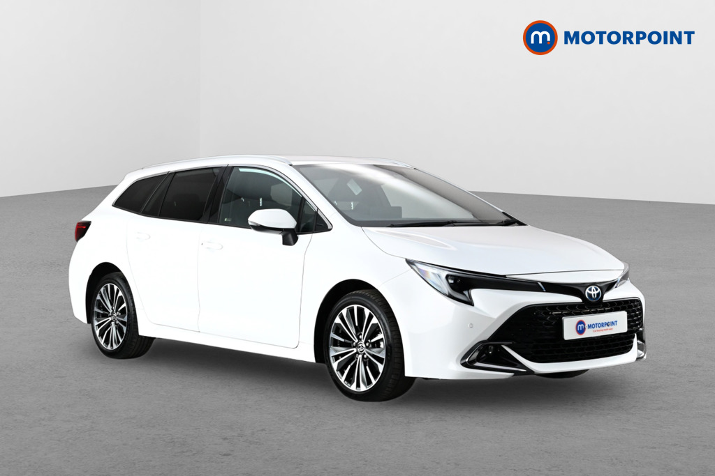 Toyota Corolla Design Automatic Petrol-Electric Hybrid Estate - Stock Number (1656173) - Drivers side front corner