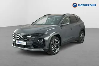 Hyundai Tucson Ultimate Automatic Petrol Plug-In Hybrid SUV - Stock Number (1657436) - Passenger side front corner
