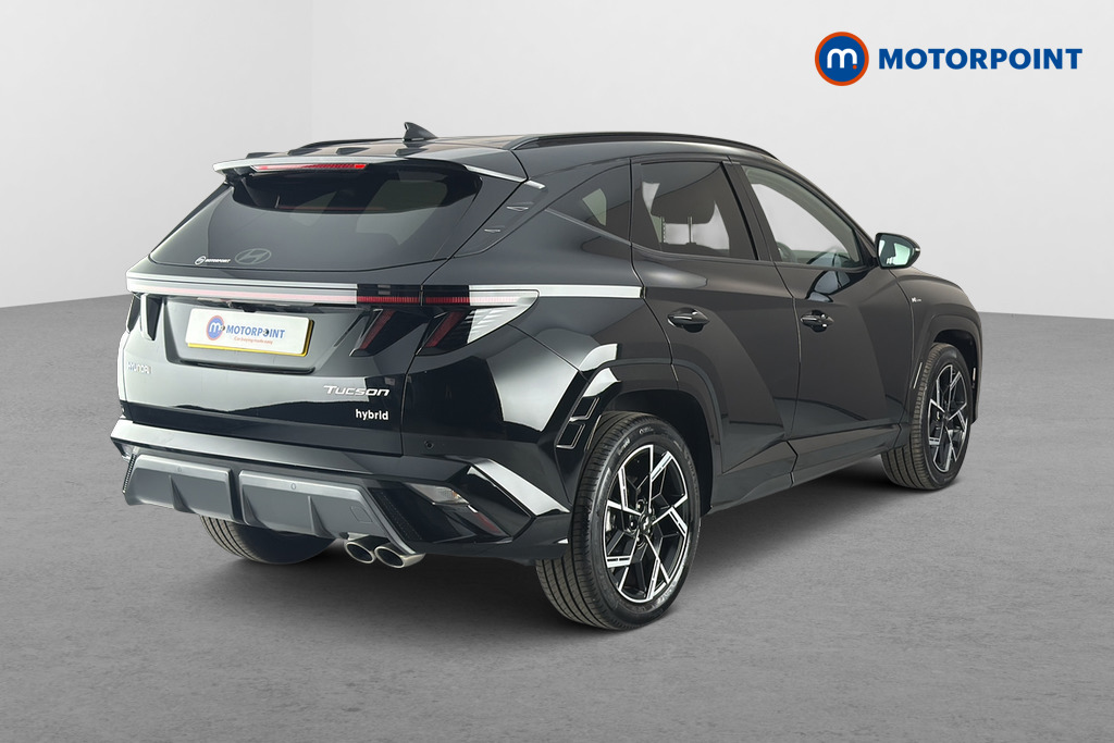 Hyundai Tucson N Line Automatic Petrol-Electric Hybrid SUV - Stock Number (1657549) - Passenger side rear corner