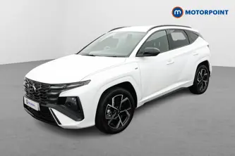 Hyundai Tucson N Line Automatic Petrol-Electric Hybrid SUV - Stock Number (1657696) - Passenger side front corner