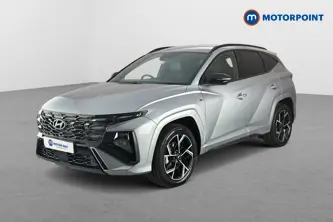 Hyundai Tucson N Line Automatic Petrol-Electric Hybrid SUV - Stock Number (1657705) - Passenger side front corner