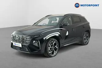 Hyundai Tucson N Line Automatic Petrol-Electric Hybrid SUV - Stock Number (1657710) - Passenger side front corner