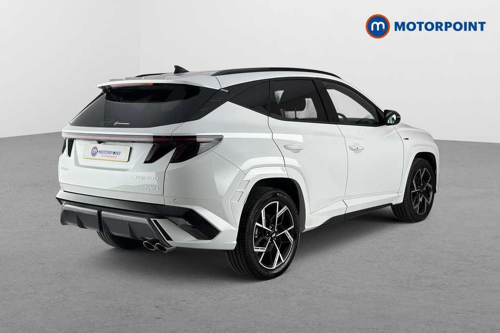 Hyundai Tucson N Line Automatic Petrol-Electric Hybrid SUV - Stock Number (1657712) - Passenger side rear corner