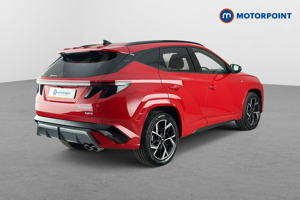 Hyundai Tucson N Line Automatic Petrol-Electric Hybrid SUV - Stock Number (1657717) - Passenger side rear corner