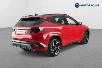 Hyundai Tucson N Line Automatic Petrol-Electric Hybrid SUV - Stock Number (1657717) - Passenger side rear corner