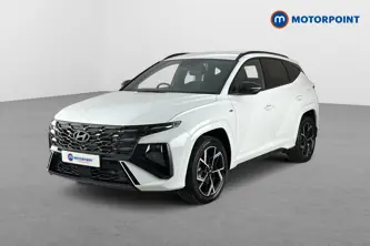 Hyundai Tucson N Line Automatic Petrol-Electric Hybrid SUV - Stock Number (1657719) - Passenger side front corner