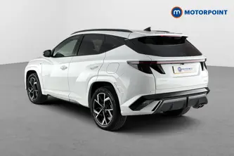 Hyundai Tucson N Line Automatic Petrol-Electric Hybrid SUV - Stock Number (1657719) - Drivers side rear corner