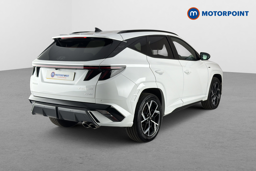 Hyundai Tucson N Line Automatic Petrol-Electric Hybrid SUV - Stock Number (1657719) - Passenger side rear corner