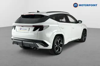 Hyundai Tucson N Line Automatic Petrol-Electric Hybrid SUV - Stock Number (1657719) - Passenger side rear corner