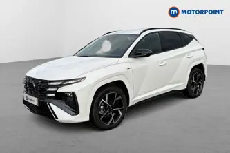 Hyundai Tucson N Line Automatic Petrol-Electric Hybrid SUV - Stock Number (1657724) - Passenger side front corner