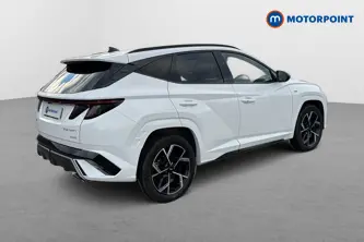 Hyundai Tucson N Line Automatic Petrol-Electric Hybrid SUV - Stock Number (1657724) - Passenger side rear corner