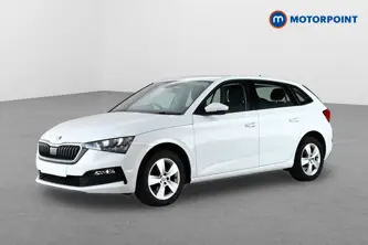 Skoda Scala SE Manual Petrol Hatchback - Stock Number (1629585) - Passenger side front corner