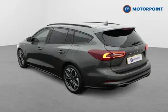 Ford Focus St-Line X Manual Petrol Estate - Stock Number (1630299) - Passenger side rear corner