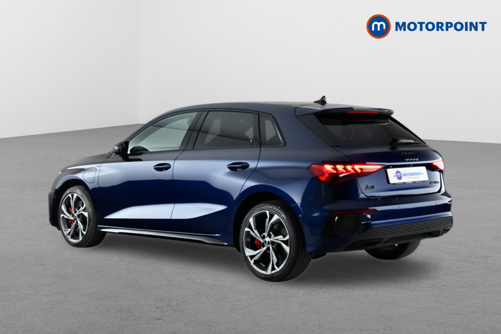 Audi A3 S Line Competition Automatic Petrol Plug-In Hybrid Hatchback - Stock Number (1648216) - Passenger side rear corner