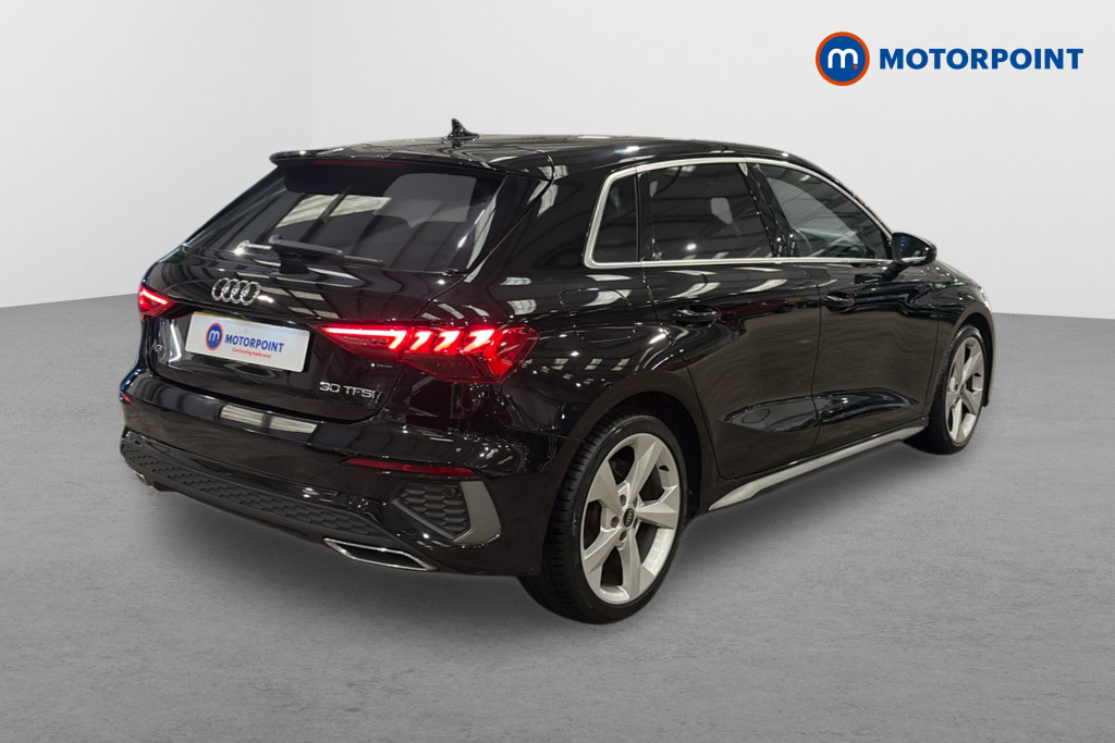 Audi A3 S Line Automatic Petrol Hatchback - Stock Number (1649458) - Drivers side rear corner