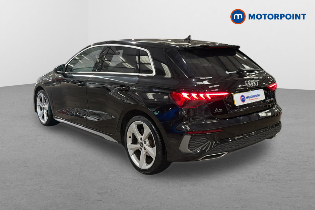 Audi A3 S Line Automatic Petrol Hatchback - Stock Number (1649458) - Passenger side rear corner