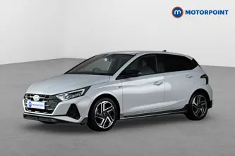 Hyundai I20 N Line S Manual Petrol Hatchback - Stock Number (1653806) - Passenger side front corner