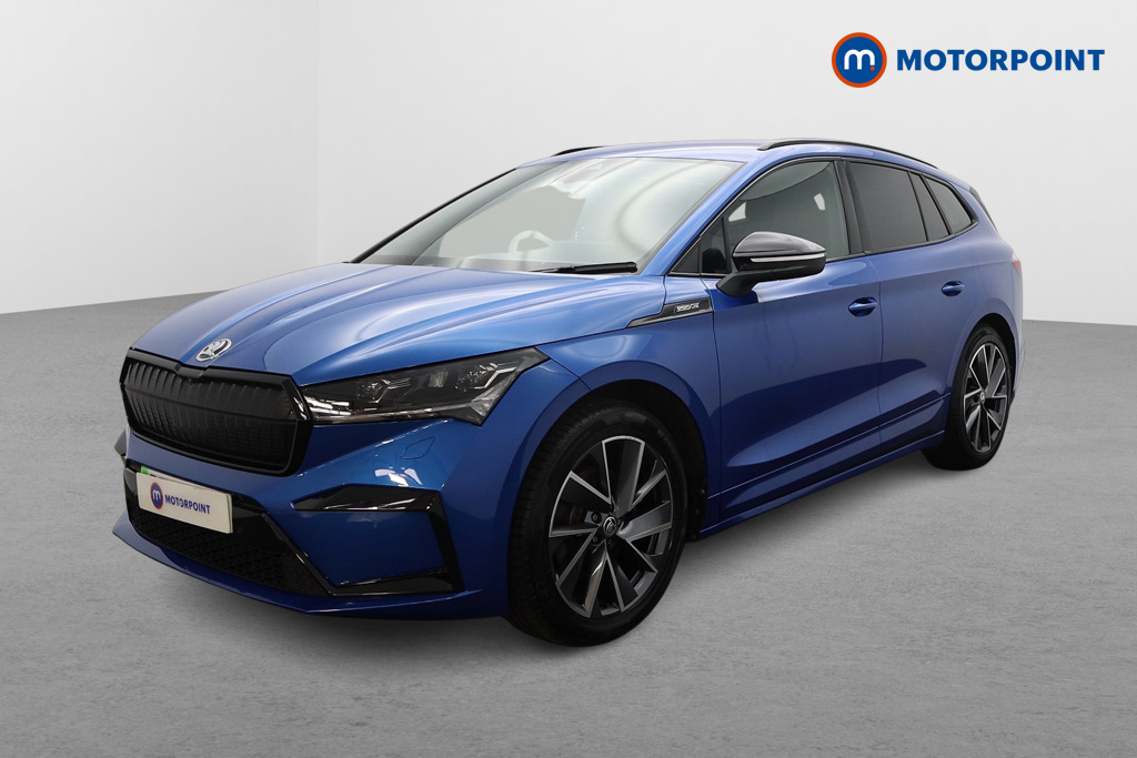 Skoda Enyaq 80 Sportline Plus Automatic Electric SUV - Stock Number (1655675) - Passenger side front corner