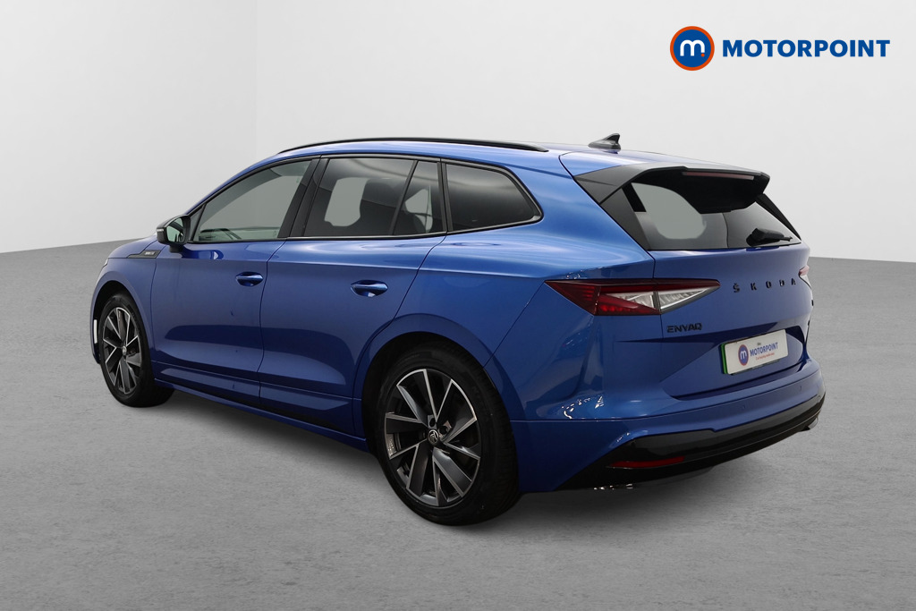 Skoda Enyaq 80 Sportline Plus Automatic Electric SUV - Stock Number (1655675) - Passenger side rear corner