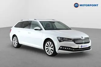 Skoda Superb Se L Automatic Diesel Estate - Stock Number (1656352) - Drivers side front corner