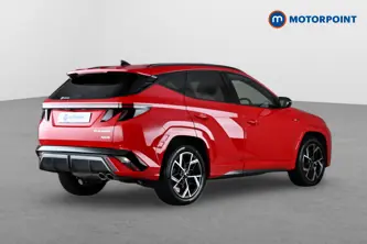 Hyundai Tucson N Line Automatic Petrol-Electric Hybrid SUV - Stock Number (1657656) - Drivers side rear corner