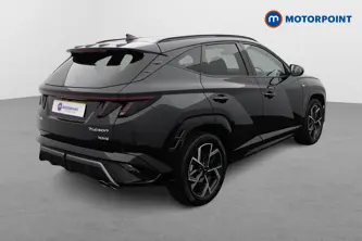 Hyundai Tucson N Line Automatic Petrol-Electric Hybrid SUV - Stock Number (1657690) - Drivers side rear corner