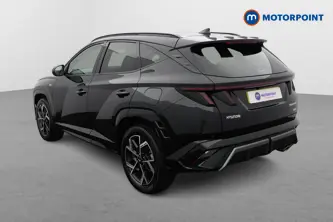 Hyundai Tucson N Line Automatic Petrol-Electric Hybrid SUV - Stock Number (1657690) - Passenger side rear corner
